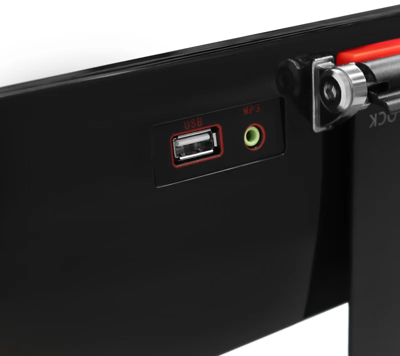 USB/AUX вход для вывода аудио файлов на динамики 3 Ватта
