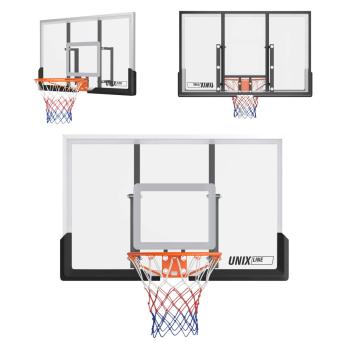 Баскетбольный щит UNIX Line B-Backboard 48"x32" (122 х 82 см) R45