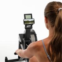 Гребной тренажер UNIX Fit аэродинамическая нагрузка / Air Rower-X черный
