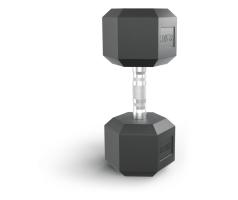 Гантель гексагональная UNIX Fit обрезиненная 22,5 кг / шт.