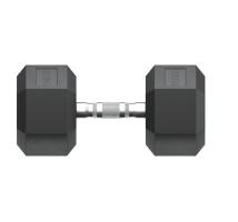 Гантель гексагональная UNIX Fit обрезиненная 27,5 кг / шт.