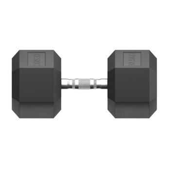 Гантель гексагональная UNIX Fit обрезиненная 32,5 кг / шт.