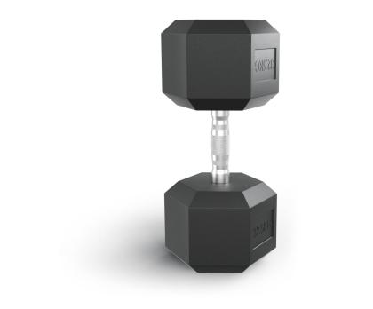 Гантель гексагональная UNIX Fit обрезиненная 32,5 кг / шт.