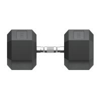 Гантель гексагональная UNIX Fit обрезиненная 35 кг / шт.