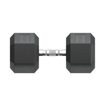 Гантель гексагональная UNIX Fit обрезиненная 42,5 кг / шт.
