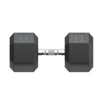 Гантель гексагональная UNIX Fit обрезиненная 45 кг / шт.