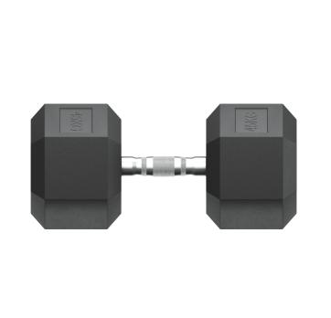 Гантель гексагональная UNIX Fit обрезиненная 45 кг / шт.