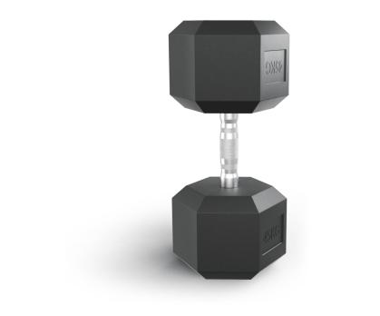 Гантель гексагональная UNIX Fit обрезиненная 45 кг / шт.