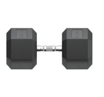 Гантель гексагональная UNIX Fit обрезиненная 47,5 кг / шт.
