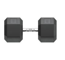 Гантель гексагональная UNIX Fit обрезиненная 50 кг / шт.