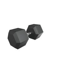 Гантель гексагональная UNIX Fit обрезиненная 50 кг / шт.