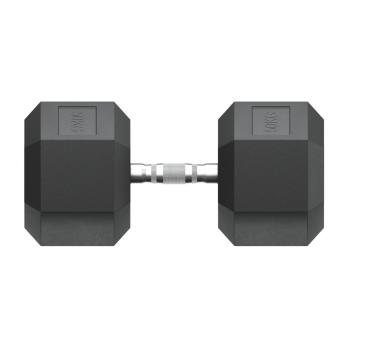 Гантель гексагональная UNIX Fit обрезиненная 50 кг / шт.