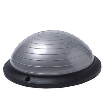 Полусфера балансировочная UNIX Fit с эспандерами, 46 см