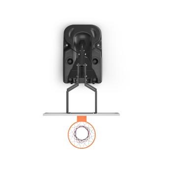 Баскетбольная стойка UNIX Line B-Stand-TG 54x32" (140 х 82 см) R45 H230-305 см