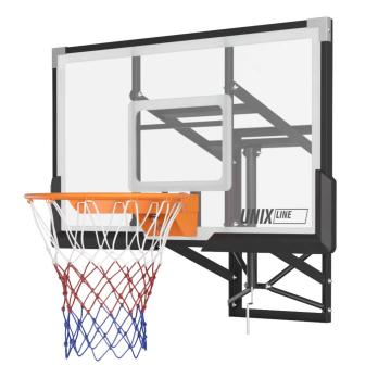 Баскетбольный щит регулируемый UNIX Line B-Backboard-PC 50"x32" (140 х 80 см) R45