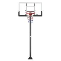 Баскетбольная стойка стационарная UNIX Line B-Stand-TG 54"x32" (140 х 80 см) R45 H230-305 см
