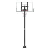 Баскетбольная стойка стационарная UNIX Line B-Stand-TG 54"x32" (140 х 80 см) R45 H230-305 см