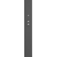 Баскетбольная стойка стационарная UNIX Line B-Stand-PC 72"x42" (180 х 105 см) R45 H230-305 см