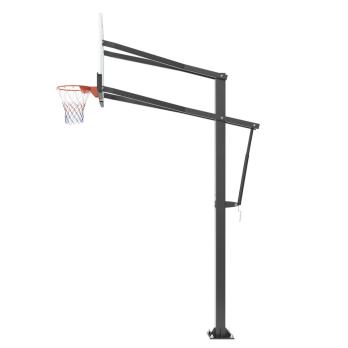 Баскетбольная стойка стационарная UNIX Line B-Stand-PC 72"x42" (180 х 105 см) R45 H230-305 см