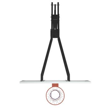 Баскетбольная стойка стационарная UNIX Line B-Stand-PC 72"x42" (180 х 105 см) R45 H230-305 см