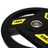 Диск обрезиненный c хватом UNIX Fit PRO 15 кг, 51 мм, 1 шт.