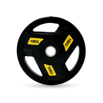 Диск обрезиненный c хватом UNIX Fit PRO 15 кг, 51 мм, 1 шт.