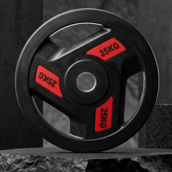 Диск обрезиненный c хватом UNIX Fit PRO 25 кг, 51 мм, 1 шт.
