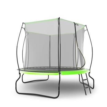 Батут UNIX Line НЛО / UFO 8 ft (244 см) зеленый