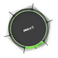Батут UNIX Line НЛО / UFO 10 ft (305 см) зеленый