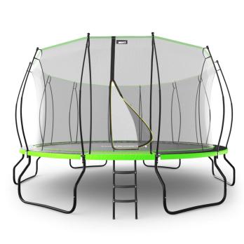 Батут UNIX Line НЛО / UFO 16 ft (488 см) зеленый