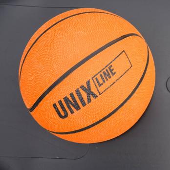 Мяч баскетбольный UNIX Line размер 7 с насосом в комплекте