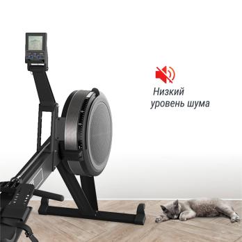 Гребной тренажер UNIX Fit Air аэромагнитный / Magnetic Rower-X черный