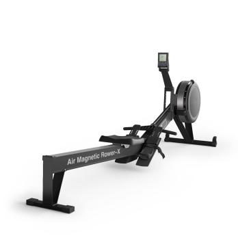 Гребной тренажер UNIX Fit Air аэромагнитный / Magnetic Rower-X черный