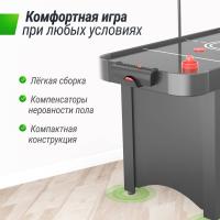 Игровой стол UNIX Line Аэрохоккей (142х64 cм) Black