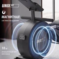Гребной тренажер UNIX Fit механическая нагрузка / Techno Rower 360
