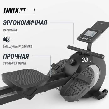 Гребной тренажер UNIX Fit механическая нагрузка / Techno Rower 360