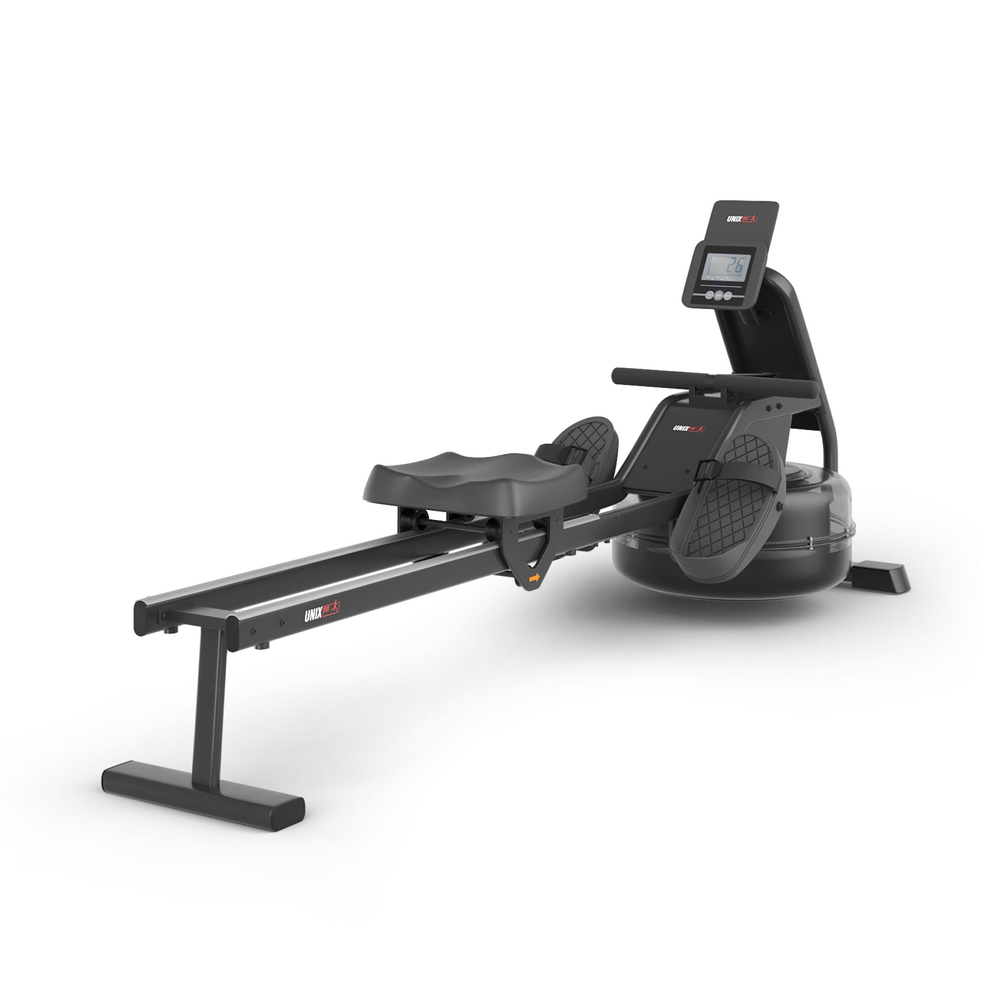 Гребной тренажер UNIX Fit водный / Water Rower 340