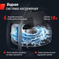 Гребной тренажер UNIX Fit водный / Water Rower 340