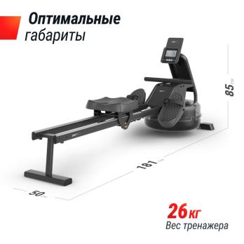 Гребной тренажер UNIX Fit водный / Water Rower 340