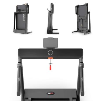 Беговая дорожка UNIX Fit Hi-tech F4 космический серый