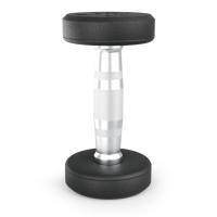 Гантель UNIX Fit PRO круглая обрезиненная 2,5 кг, 2 шт.