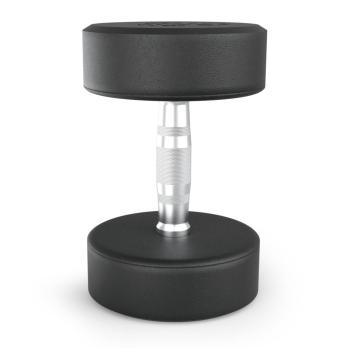 Гантель UNIX Fit PRO круглая обрезиненная 17,5 кг, 2 шт.