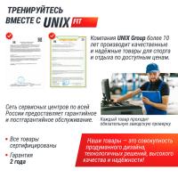 Гантель гексагональная UNIX Fit обрезиненная 12,5 кг, 2 шт.