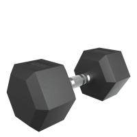 Гантель гексагональная UNIX Fit обрезиненная 17,5 кг, 2 шт.