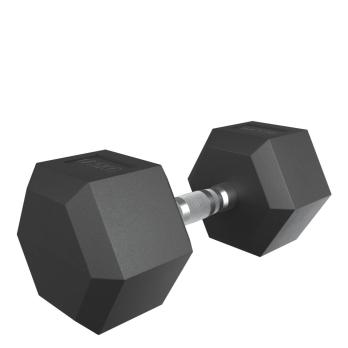 Гантель гексагональная UNIX Fit обрезиненная 17,5 кг, 2 шт.