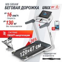 Беговая дорожка UNIX Fit MX-580A белый