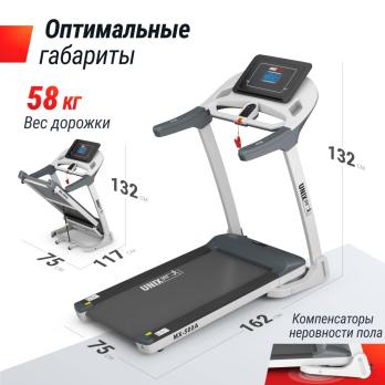Беговая дорожка UNIX Fit MX-580A белый