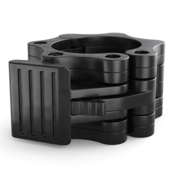 Зажимы на гриф UNIX Fit, 50 мм, черный, 2 шт
