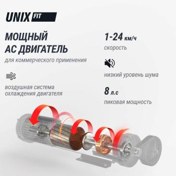Беговая дорожка UNIX Fit T-1520 PRO (21" TFT)