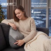 Массажная подушка UNIX Дзен / Zen Grey